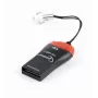 Αναγνώστης καρτών Gembird FD2-MSD-3 USB 2.0 Μαύρο Κόκκινο