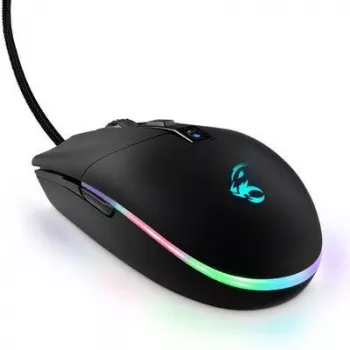 Ποντίκι Gaming MediaRange MRGS202 – δεξιόχειρας, οπτικό, 4000 DPI, 6 κουμπιά, USB Type-A, μαύρο