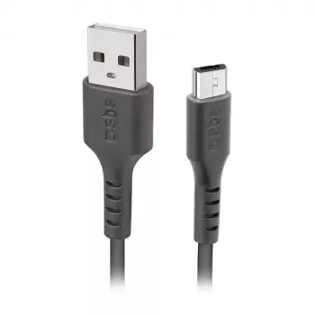 SBS TECABLEMICRO2K 2m USB A Micro-USB B αρσενικό αρσενικό μαύρο καλώδιο USB (TEKabelMICRO2K)