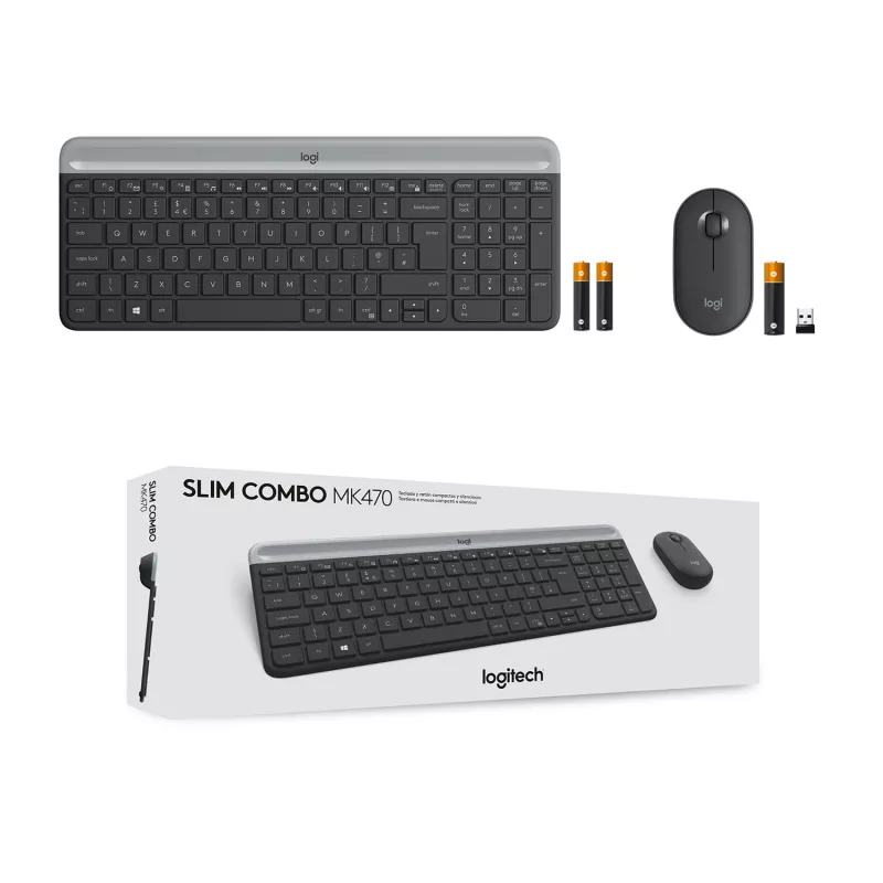 Σετ πληκτρολογίου και ποντικιού Logitech MK470 λεπτό σετ