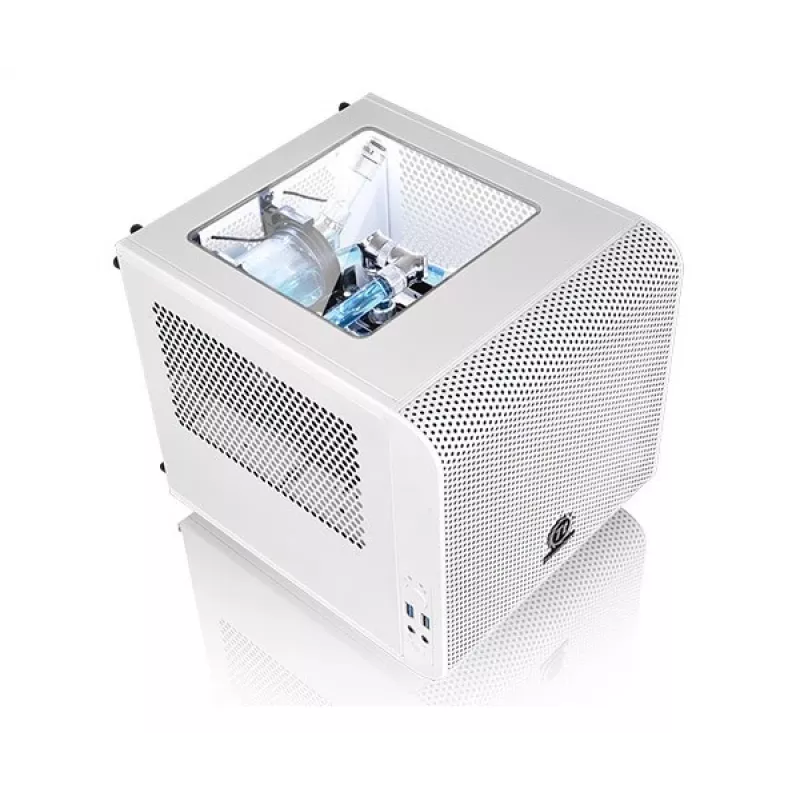Thermaltake Core V1 Snow Edition Cube Λευκό