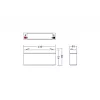 Βιομηχανική μπαταρία Green Cell AGM39 7200 mAh 6 V