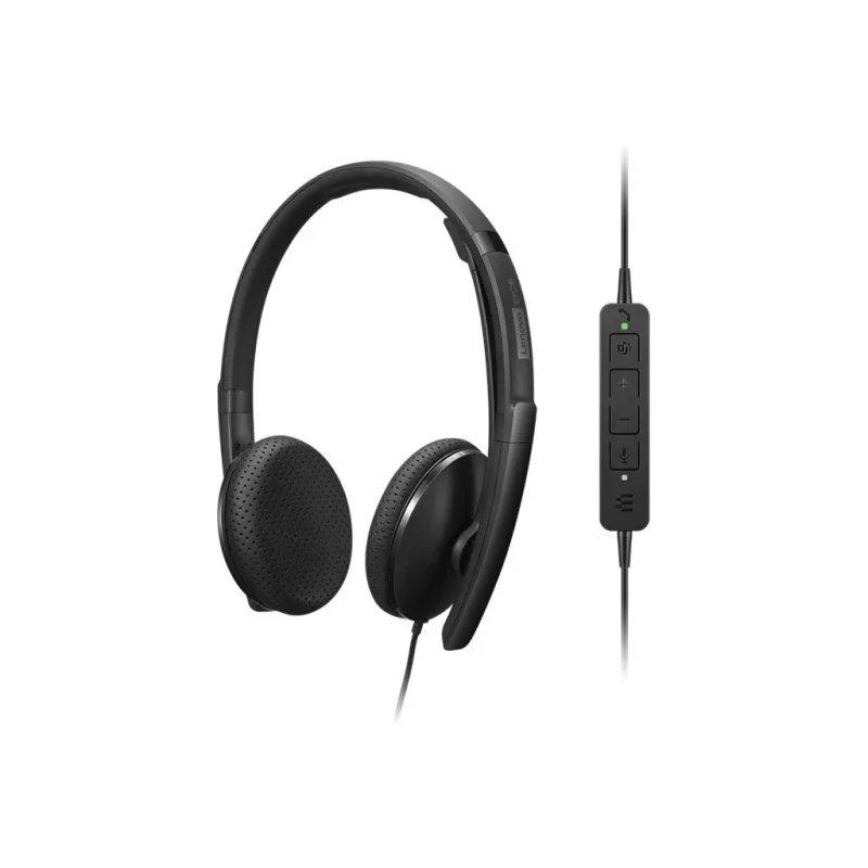 Lenovo 4XD1M45626 Ακουστικά/Headset ενσύρματα με κεφαλοδέσμενο USB Type-C μαύρα