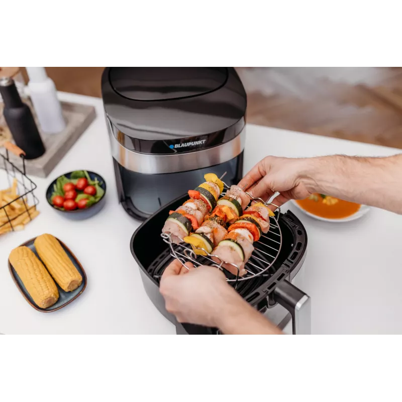 Φριτέζα Blaupunkt AFD722 7,2 L, 1800 W, 40–200 °C, Touch-LED, αλουμίνιο, λευκή