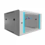Extralink επιτοίχιο κουτί 6U 600x600 γκρι