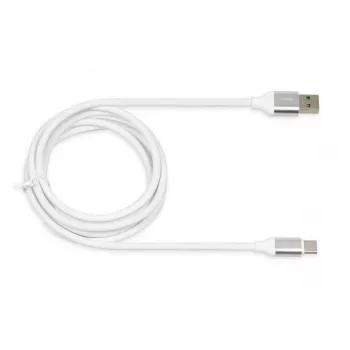 Καλώδιο USB-A σε USB-C IBOX IKUMTCWQC 1,5 m, USB 2.0, 3 A, λευκό