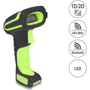 Σαρωτής barcode DELOCK 90588 1D/2D Bluetooth 433 MHz φορητός σαρωτής