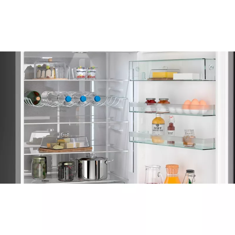Siemens KG49NAXCF ψυγειοκαταψύκτης ελεύθερος 440 L ανοξείδωτο ατσάλι