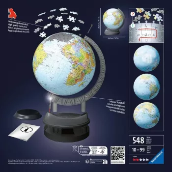 Ravensburger 3D puzzle υδρόγειος με φως
