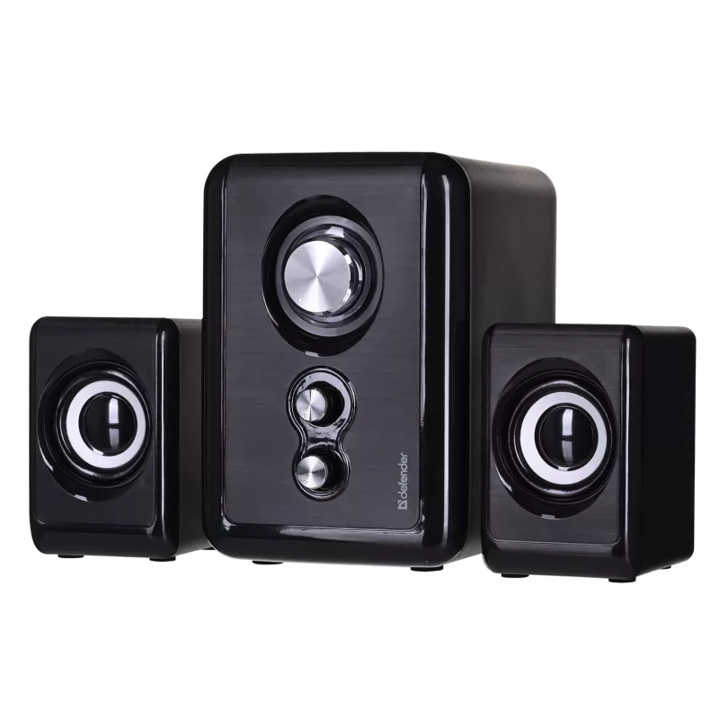 DEFENDER Ηχεία V11 11 W ενσύρματα 2.1 δορυφορικά ηχεία desktop, USB 5 V, μαύρα