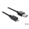 Καλώδιο USB DeLOCK EASY-USB 2.0-A - USB 2.0 Micro-B 3 m