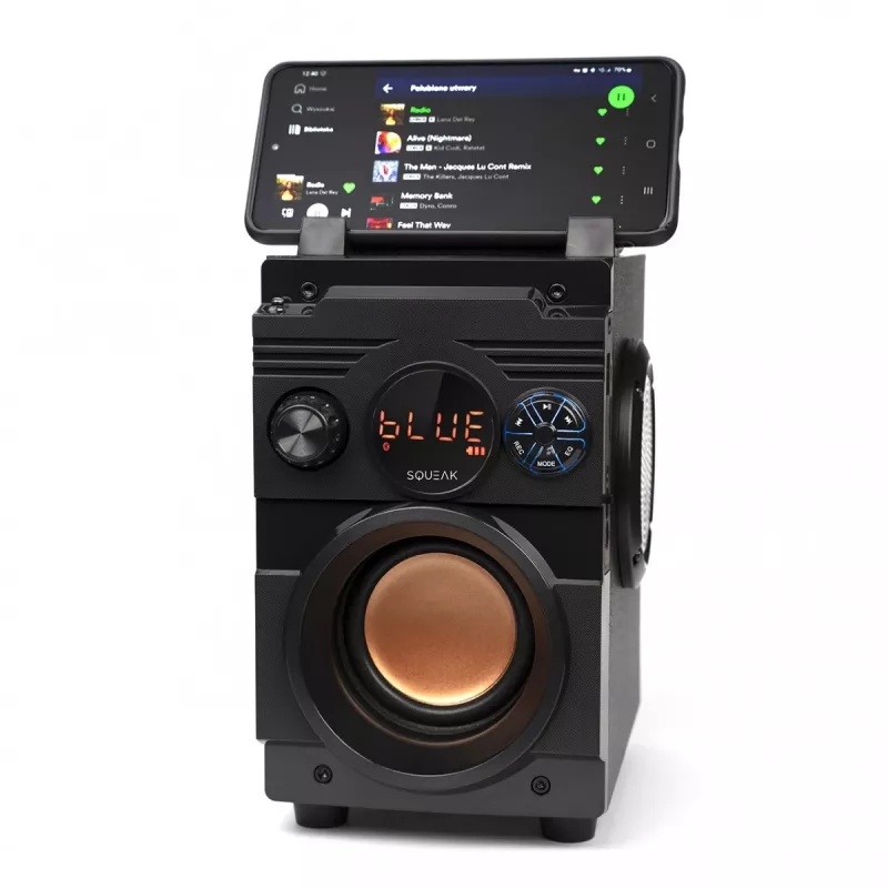 Squeak Bassblaster ηχείο Bluetooth 5.1, ραδιόφωνο FM, MP3 player SQ1001