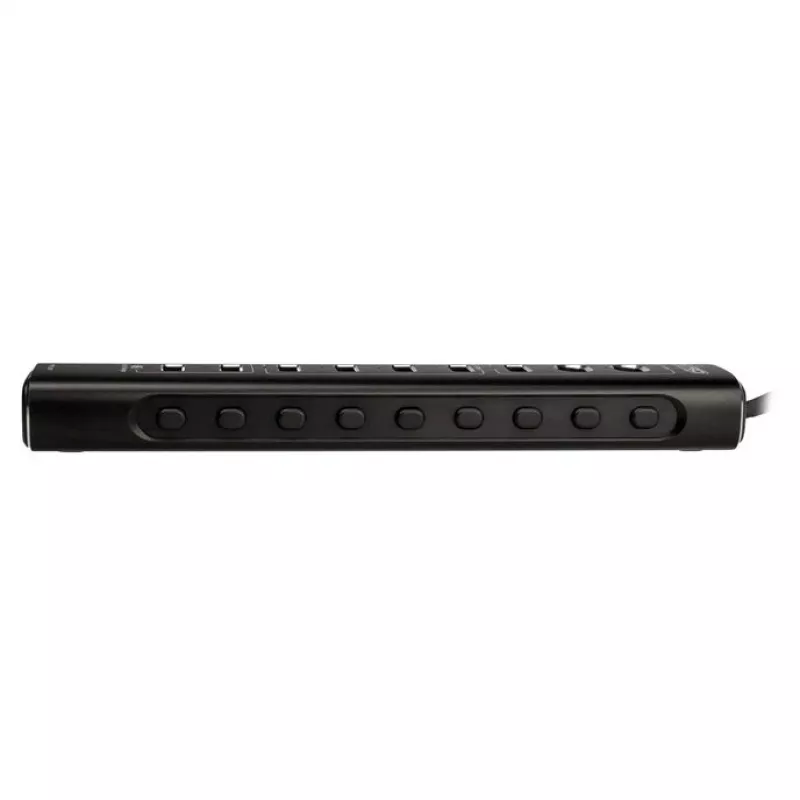 Nitro Concepts UH1, 10-Port Υβριδικό USB Hub, USB 3.2