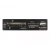 DeLOCK 91708 αναγνώστης καρτών USB 2.0 εσωτερικός μαύρο γκρι CF SD MicroSD