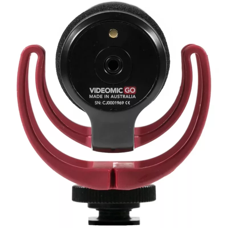 VideoMic GO, Μικρόφωνο μαύρο/κόκκινο