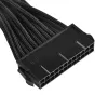 SilverStone SST-PP07-MBB καλώδιο προέκτασης ATX 24 ακροδεκτών, 30 cm, μαύρο