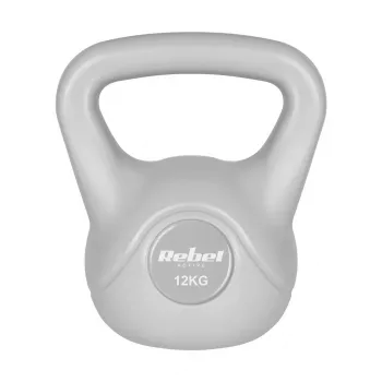REBEL ACTIVE Kettlebell ασφαλτούχο Γκρι 12 kg