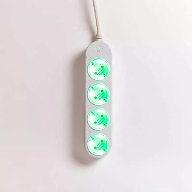 Smart 12A Shelly Πολύπριζο 4 Gen4 Zigbee/Matter