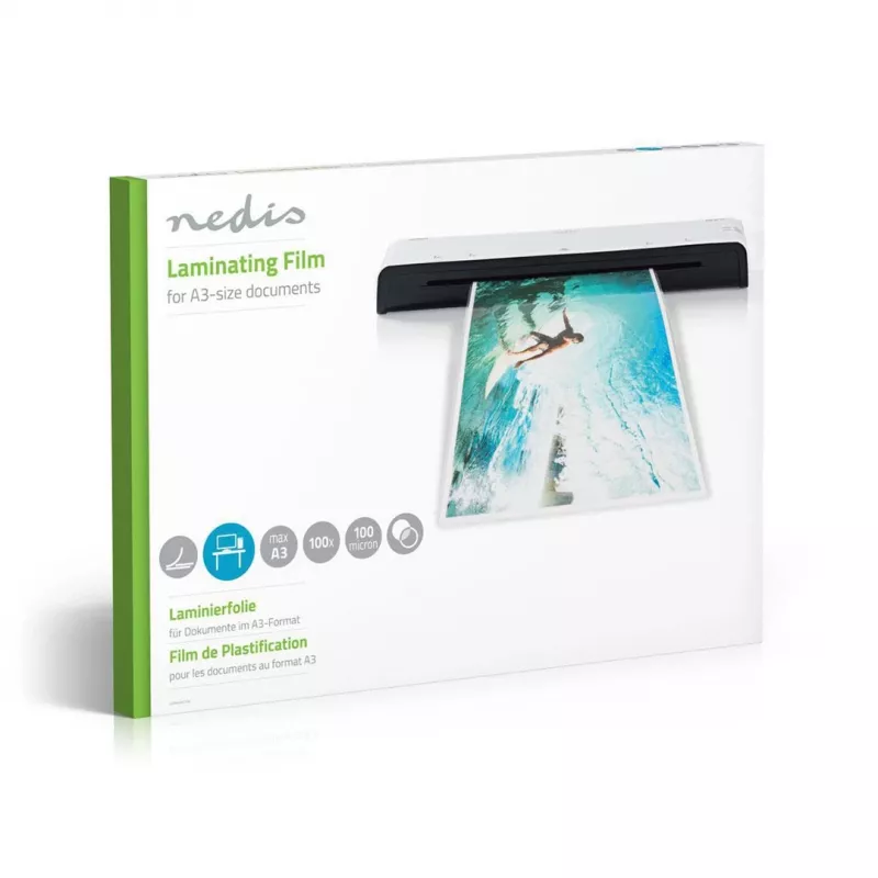 Nedis LAMIA3AT100 Διαφάνεια πλαστικοποίησης
