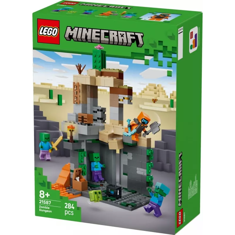 LEGO MINECRAFT 21587 Μπουντρούμι με ζόμπι
