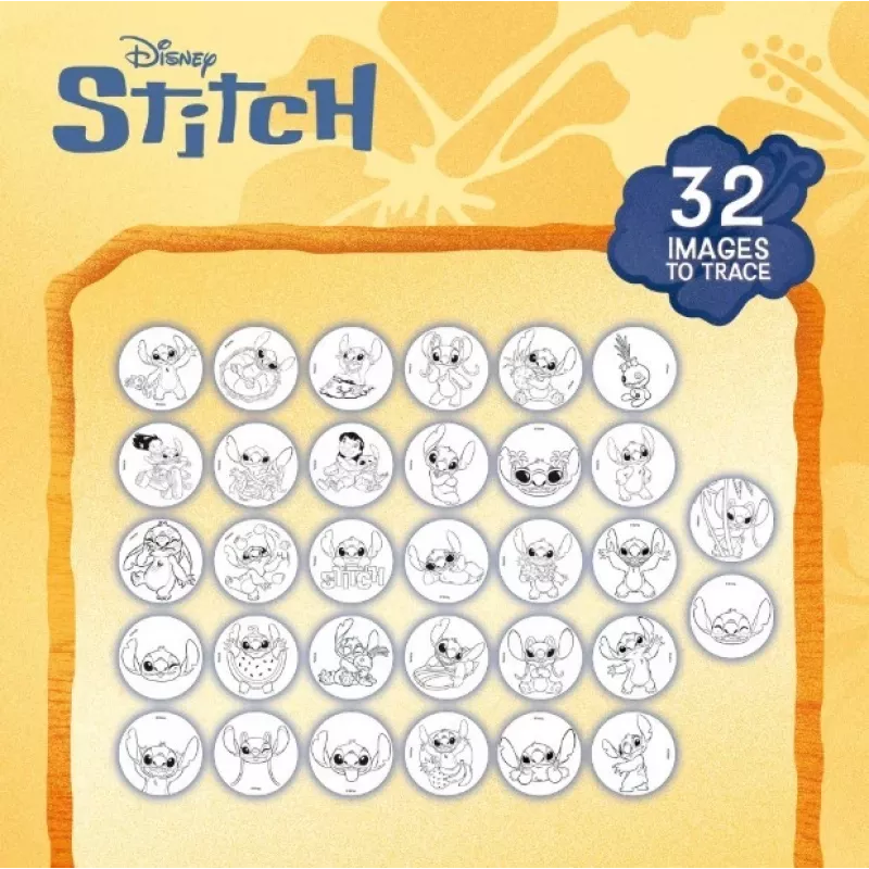 Stitch Προβολέας Σετ ζωγραφικής σχολείου