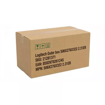 Εξωτερικό κουτί για Logitech 506X276X322 2.31EB — κουτί αποστολής/συσκευασίας με διαστάσεις 506×276×322 mm