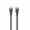 HYPER HyperJuice 240W Καλώδιο σιλικόνης USB-C σε USB-C (1,8m/2m) - Μαύρο