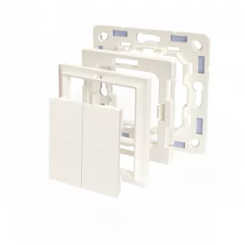 Shelly · Plug & Play Αξεσουάρ·BLU Wall Switch 4 Adapter Gira & Merten·