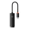 Προσαρμογέας δικτύου Baseus Lite Series USB-C σε RJ45 (μαύρο)
