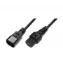 NEXT UPS Systems 88033 Καλώδιο τροφοδοσίας Μαύρο 2 m Σύνδεσμος C14 Σύνδεσμος C13 (88033)