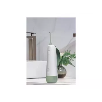 Oclean W10 φορητή στοματική ντουζιέρα - λευκή/πράσινη στοματική ντουζιέρα με δεξαμενή 200 ml