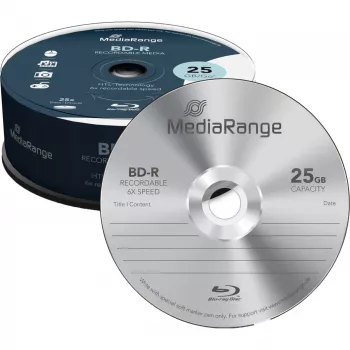 BD-R Κενό μέσο MediaRange MR514 25 GB 25 τεμ.
