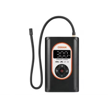 Φουσκωτής ελαστικών Ledvance O4062172306294 — 12V επαναφορτιζόμενος συμπιεστής, 8,3 bar, ψηφιακή οθόνη