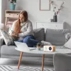 Ρολόι-ξυπνητήρι MANTA RDI912W Rimini, Bluetooth και ασύρματη φόρτιση, λευκό