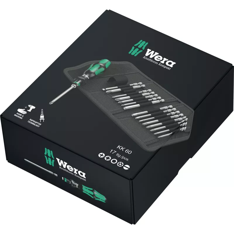 Σετ κατσαβιδιών Wera Kraftform Kompakt 60