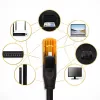 Καλώδιο δικτύου UTP QOLTEC 30 m Cat6 2×RJ45 μαύρο