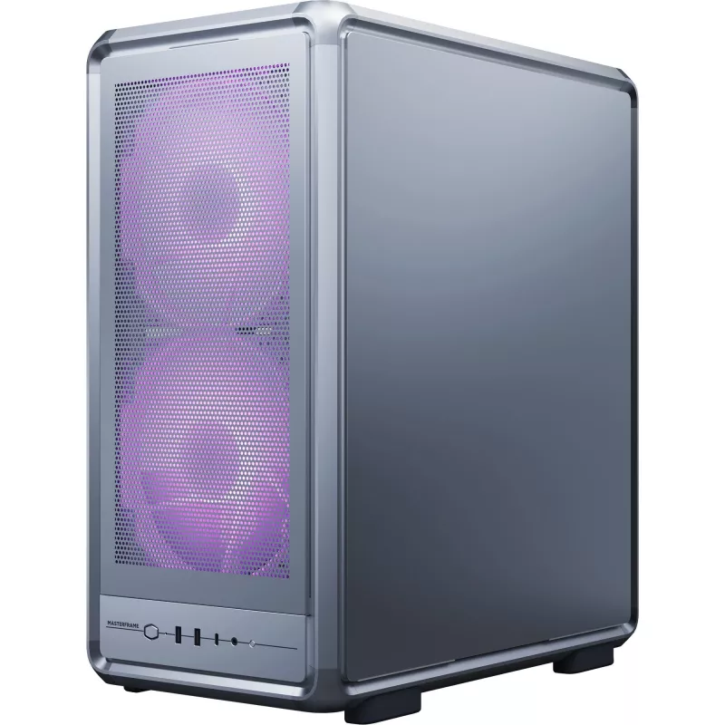 Cooler Master MasterFrame 500 Mesh ARGB Κουτί PC Midi-Tower, Ασημί, σκληρυμένο γυαλί