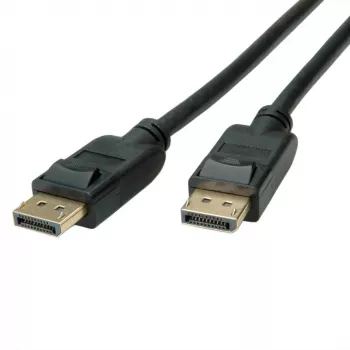 Καλώδιο DisplayPort ROLINE 11445810 1m μαύρο DisplayPort σε DisplayPort