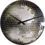 NeXtime ρολόι 8801 Small Disco, Ø30 cm, επιτοίχιο, ασημί