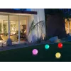 Beper P207ILO225 ηλιακό φωτιστικό κήπου σε σχήμα μπάλας, 25 cm, IP44, λευκό