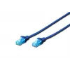 Καλώδιο δικτύου Patch DIGITUS Digitus CAT 5e U/UTP, 5 m, U/UTP, RJ-45 – Μπλε