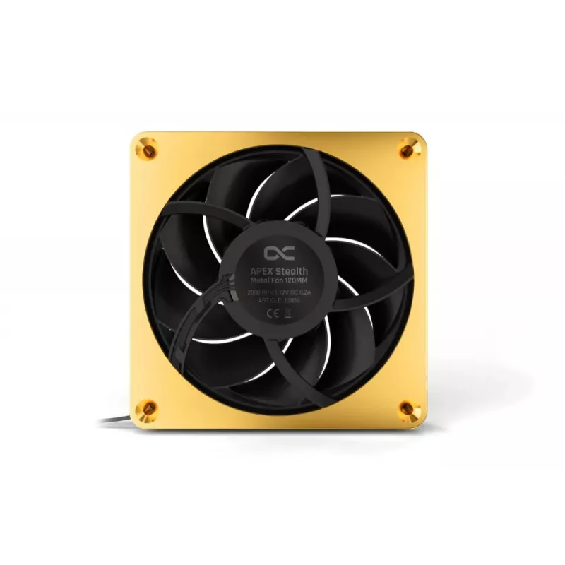 Μονάδα ανεμιστήρα Alphacool 13854 πλαστικό μαύρο χρυσό 12V 320g