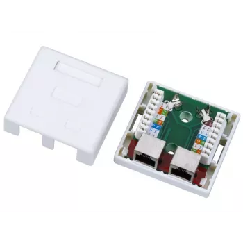 Alantec Υποδοχή RJ45 GN004, λευκό
