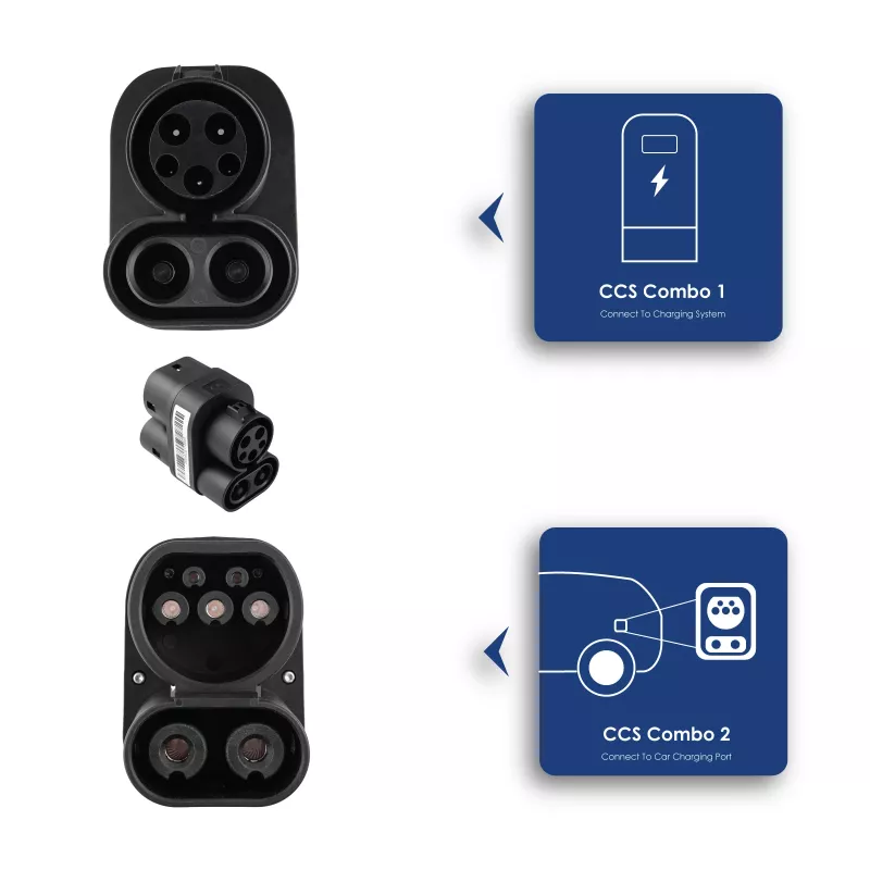 Akyga AK-SC-E11 προσαρμογέας φόρτισης EV CCS1 / CCS2 Compact 150A