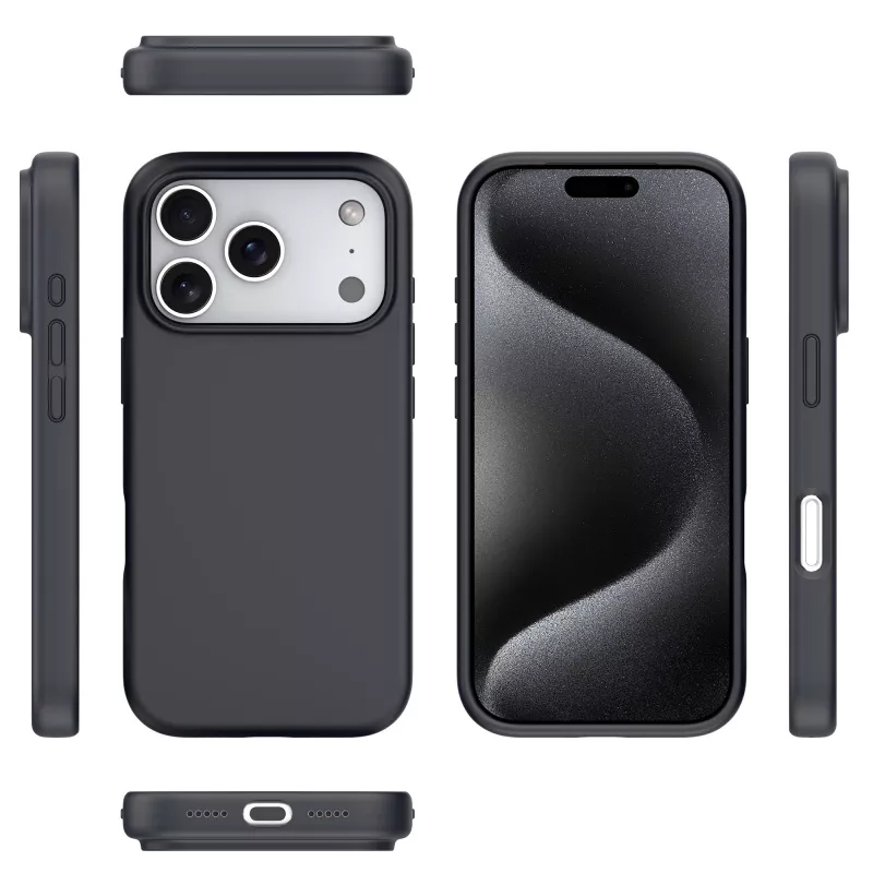 StyleShell SHOCK (Μαύρο, iPhone 17 Pro, συμβατό με MagSafe)
