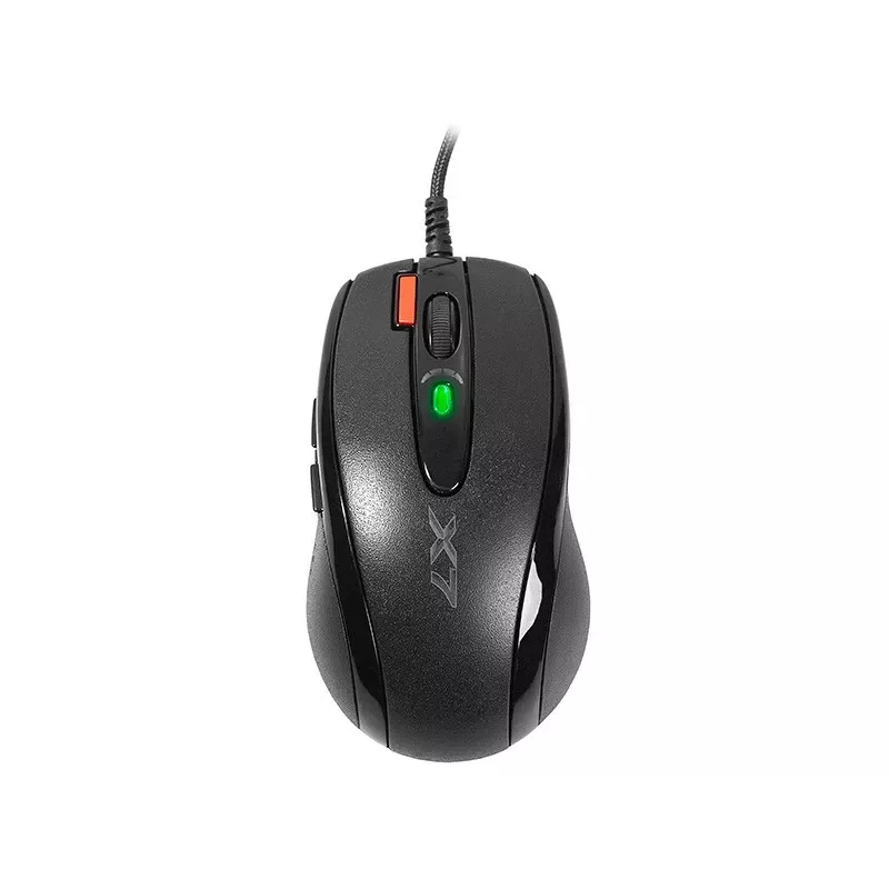 Ποντίκι gaming A4Tech X-7120 USB Type-A αμφιδέξιο 2000 DPI, 3 ms, ενσύρματο, μαύρο