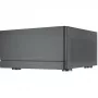 SilverStone Crown 04 Κουτί PC SST-CW04TB — Μορφή HTPC, υποστήριξη SSI-EEB, σκούρο γκρι