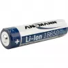 ANSMANN - Μπαταρία 18650 - Li-Ion - 2600 mAh - 9,36 Wh - Ασημί (1307-0000)