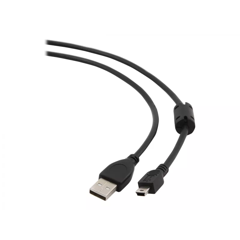 Gembird 1.8m USB 2.0 A/mini-USB 1.8m USB A Mini-USB B μαύρο (CCF-USB2-AM5P-6)