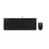 CHERRY DC 2000 πληκτρολόγιο ποντίκι περιλαμβάνεται γραφείο USB QWERTZ Γερμανικό μαύρο